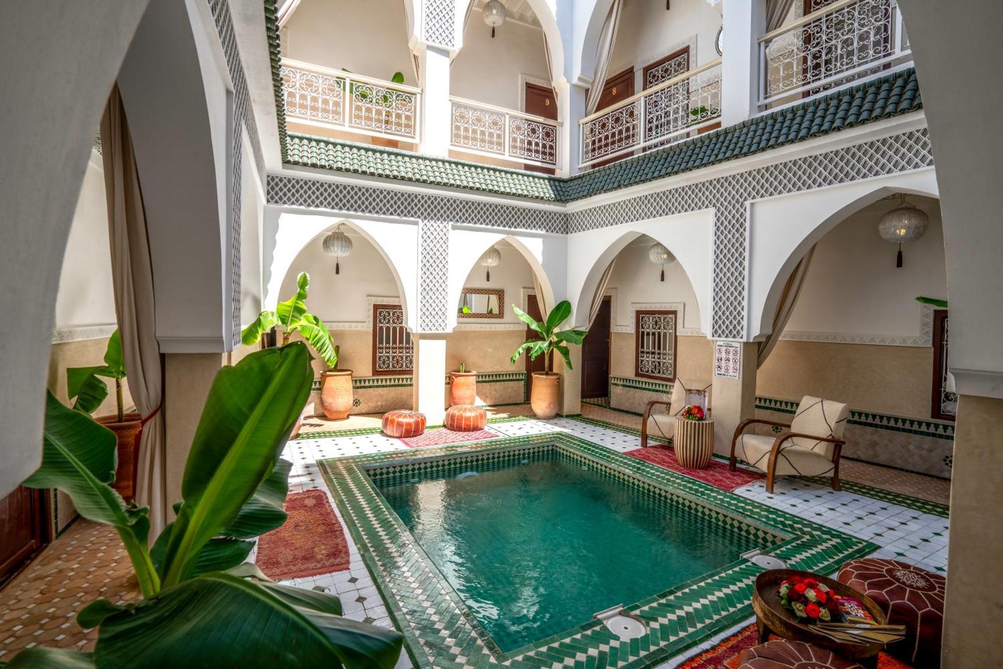 Riad Les Cornes De Gazelle Marraquexe Exterior foto