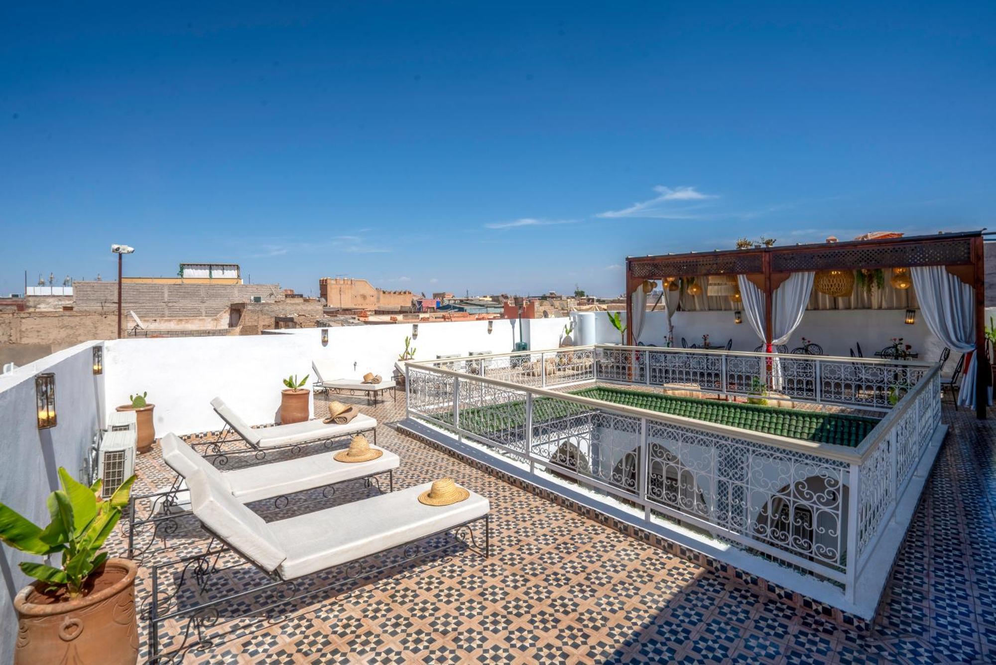 Riad Les Cornes De Gazelle Marraquexe Exterior foto