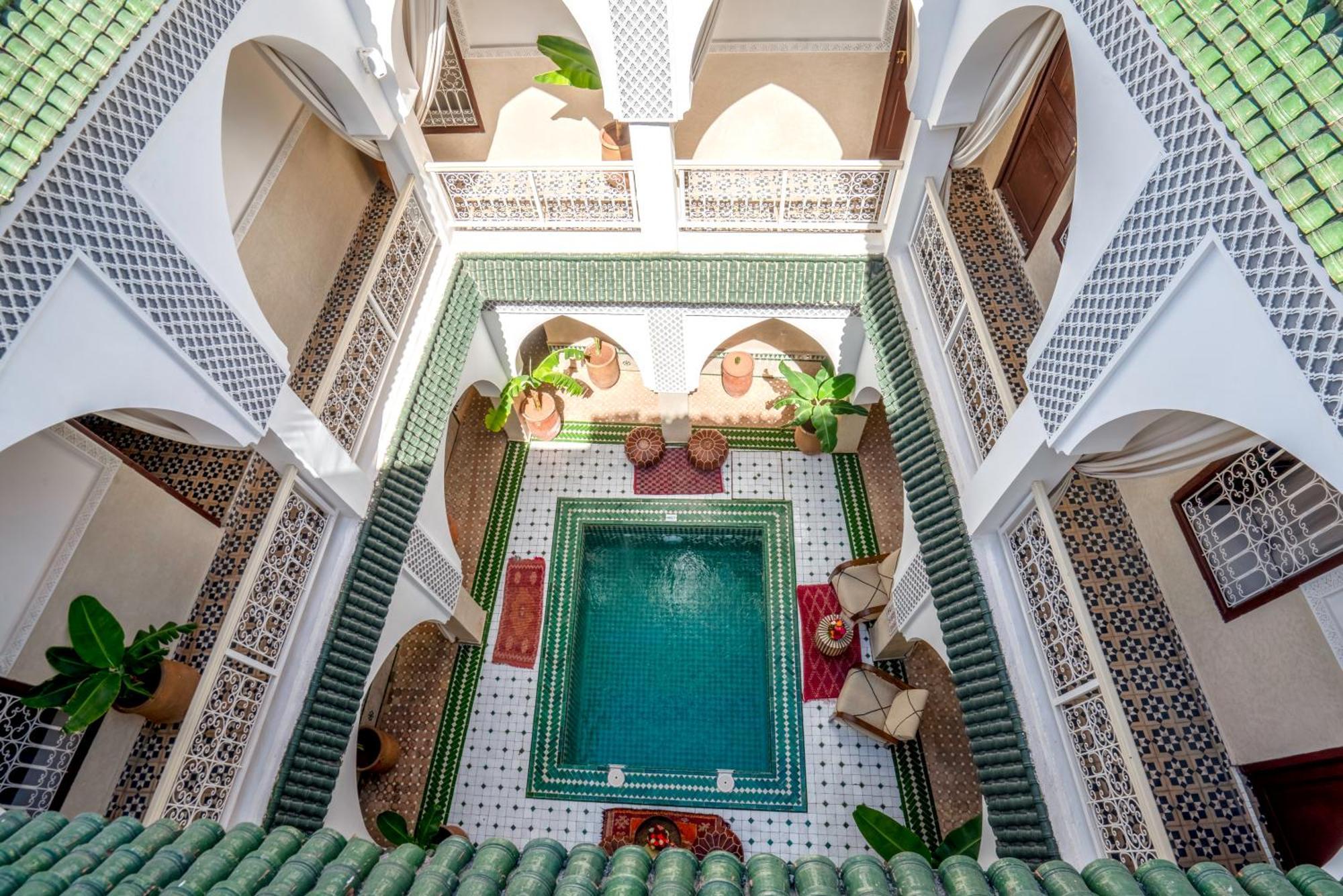 Riad Les Cornes De Gazelle Marraquexe Exterior foto