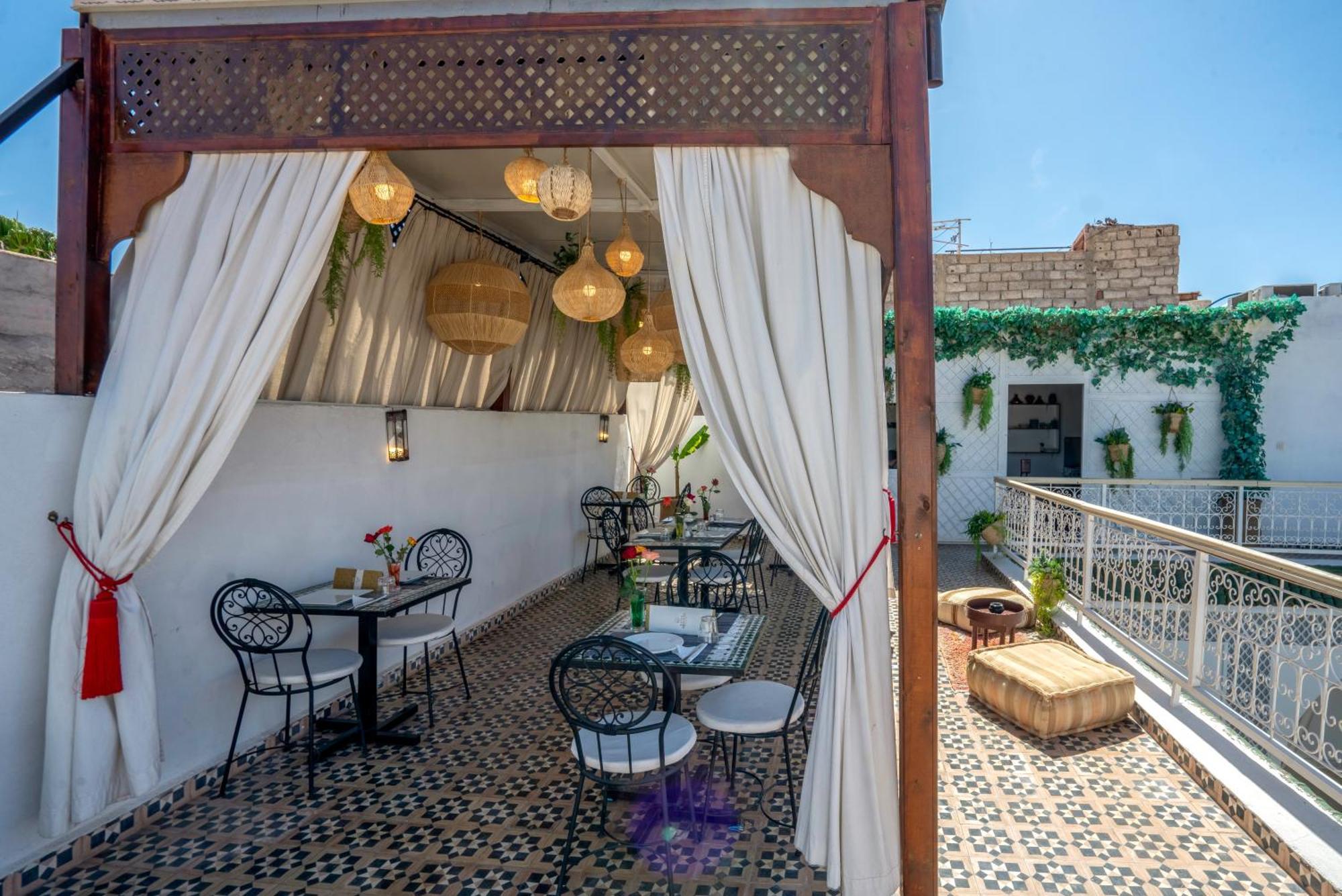 Riad Les Cornes De Gazelle Marraquexe Exterior foto