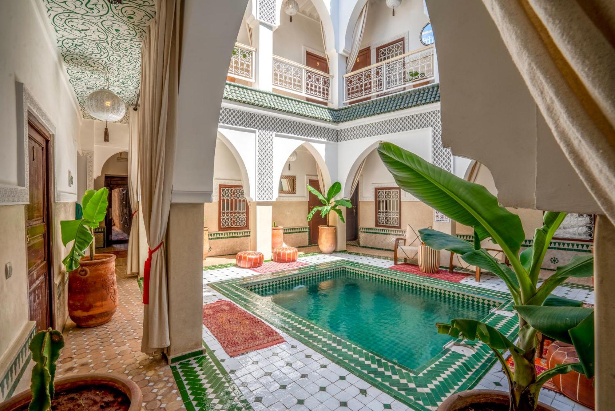 Riad Les Cornes De Gazelle Marraquexe Exterior foto