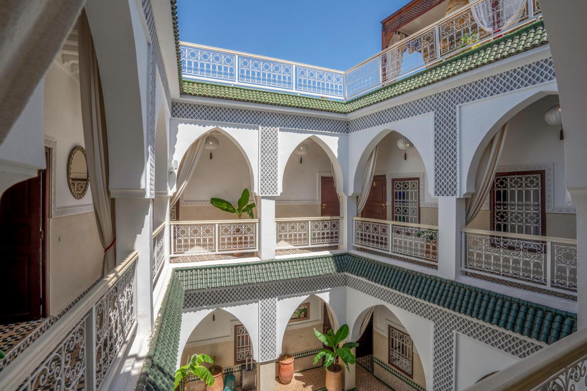 Riad Les Cornes De Gazelle Marraquexe Exterior foto