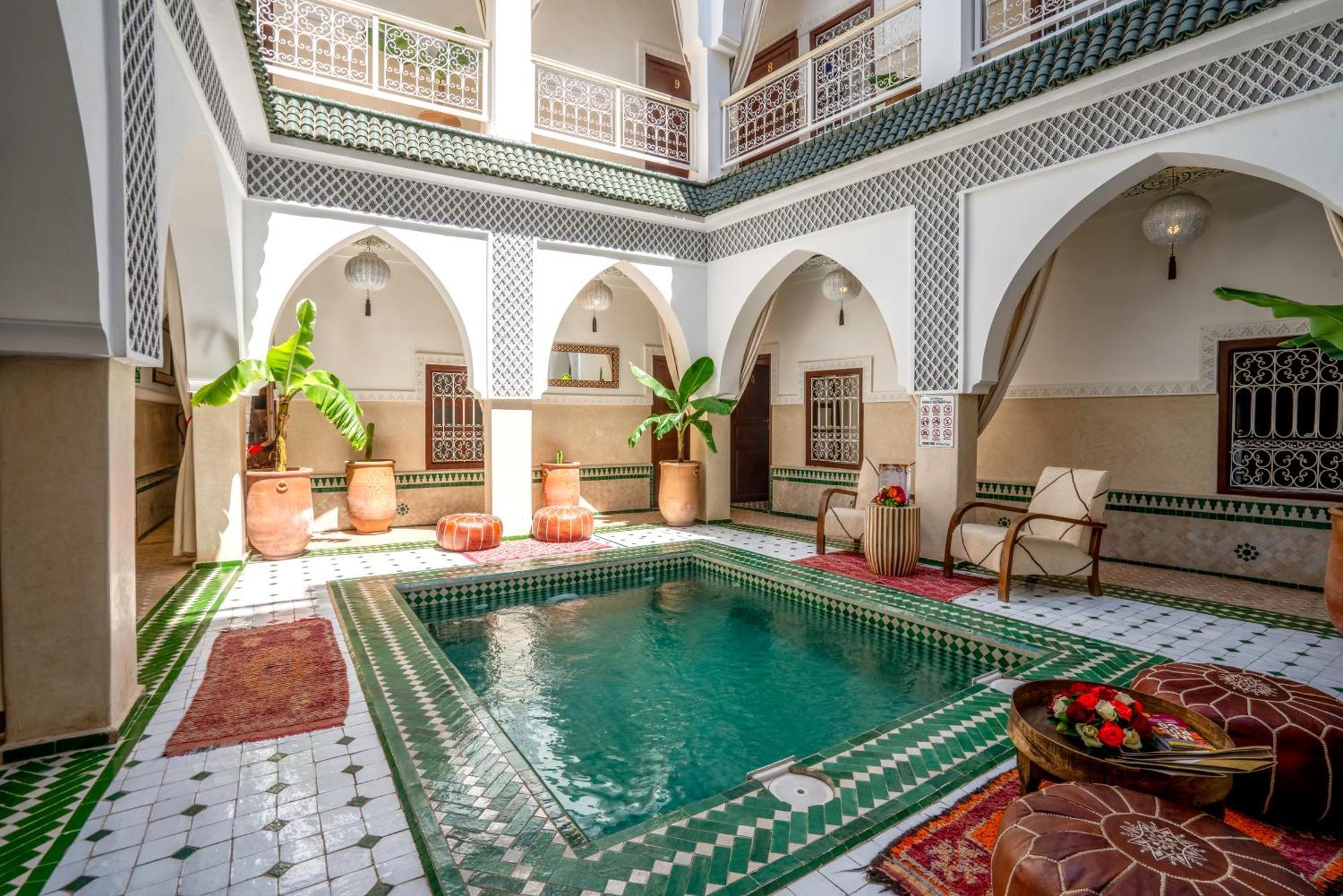 Riad Les Cornes De Gazelle Marraquexe Exterior foto
