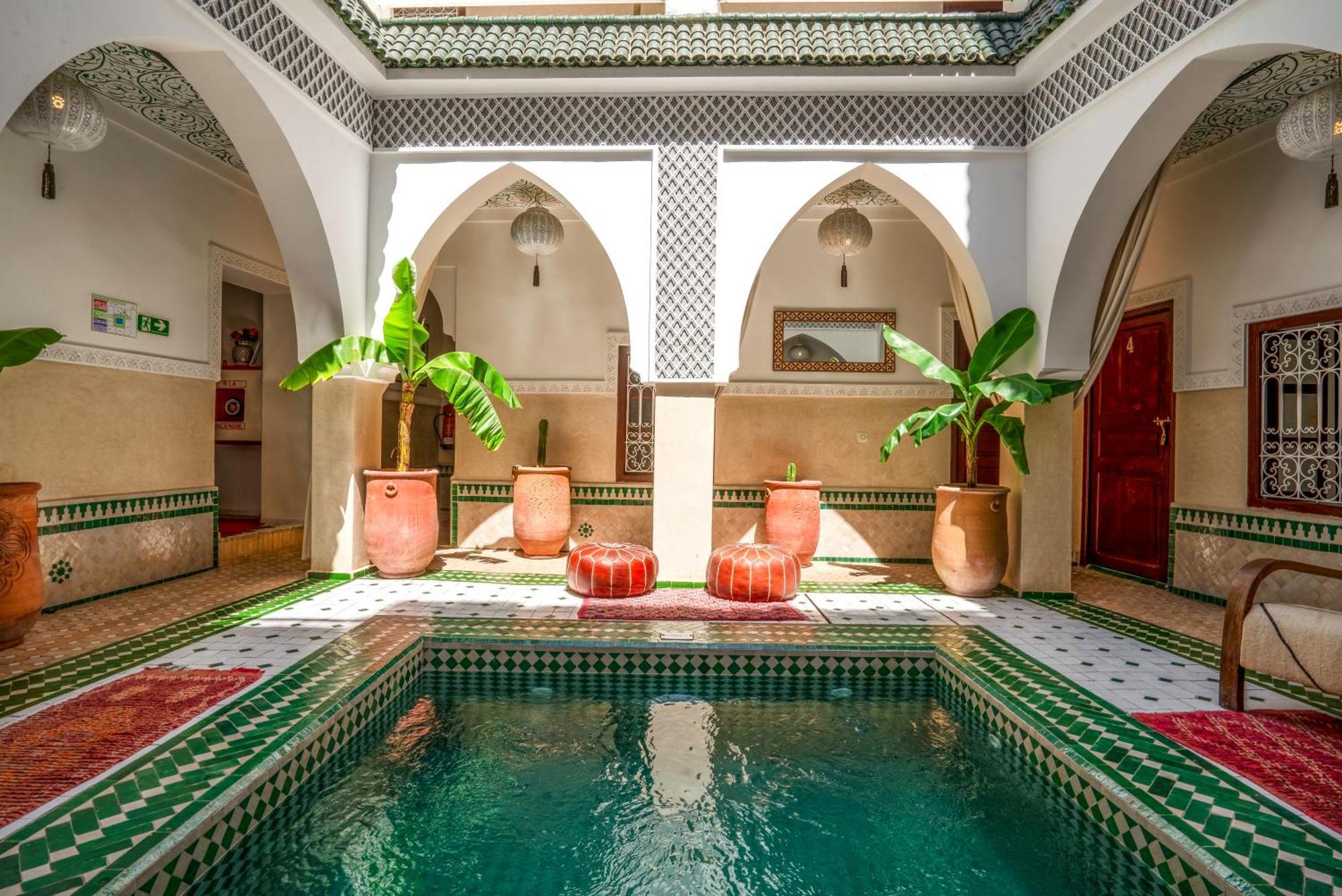 Riad Les Cornes De Gazelle Marraquexe Exterior foto