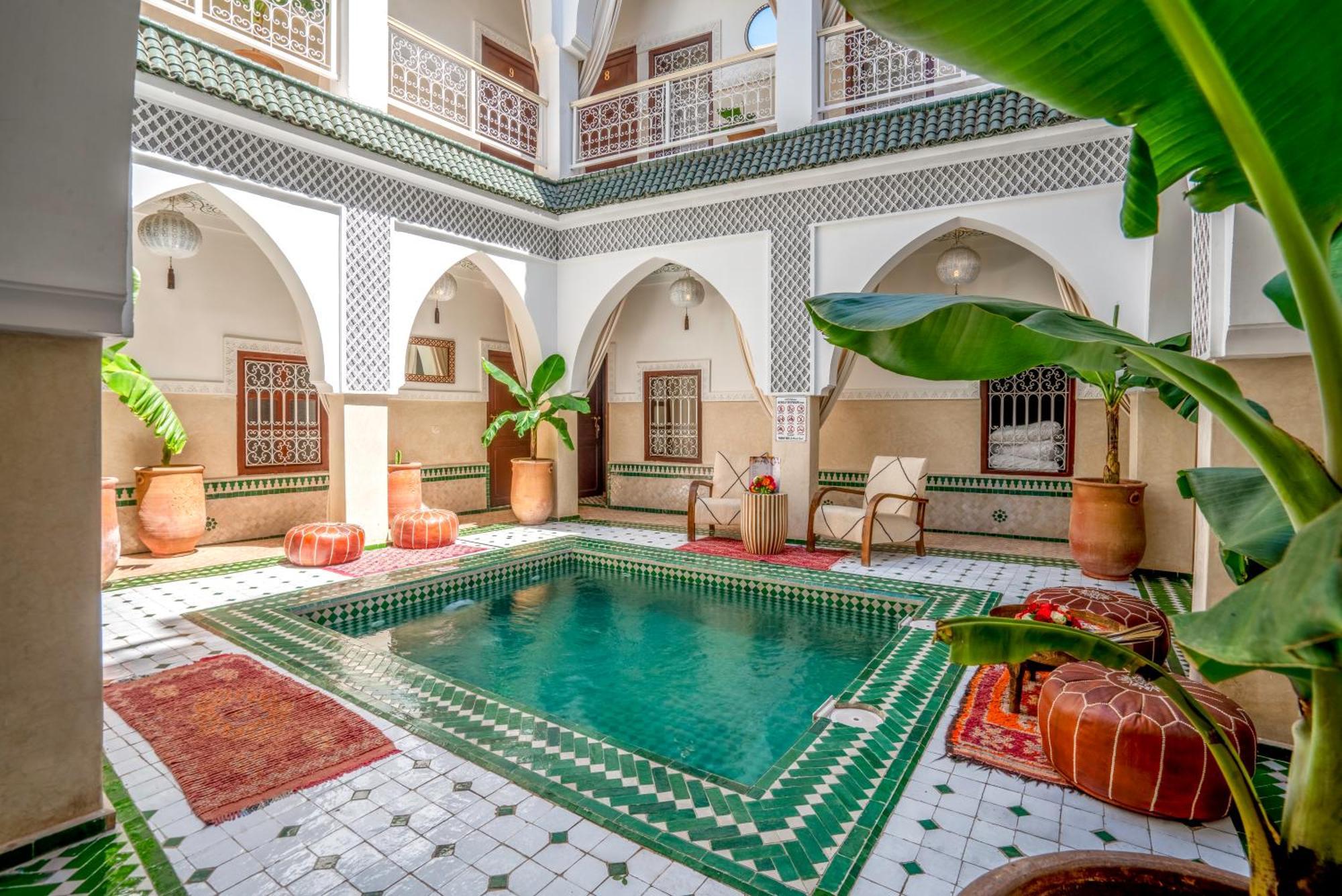 Riad Les Cornes De Gazelle Marraquexe Exterior foto